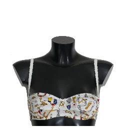 White Balconcino Sailor Print Underwear