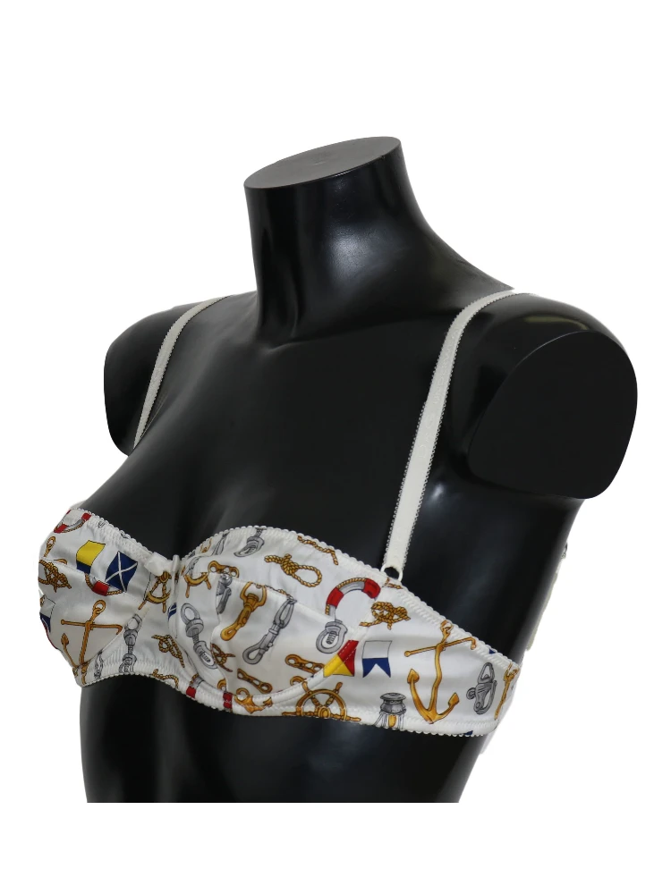 White Balconcino Sailor Print Underwear alternative