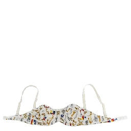 White Balconcino Sailor Print Underwear