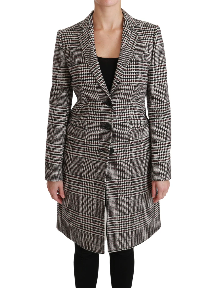 Multicolor Trench Knee Long Jacket Coat