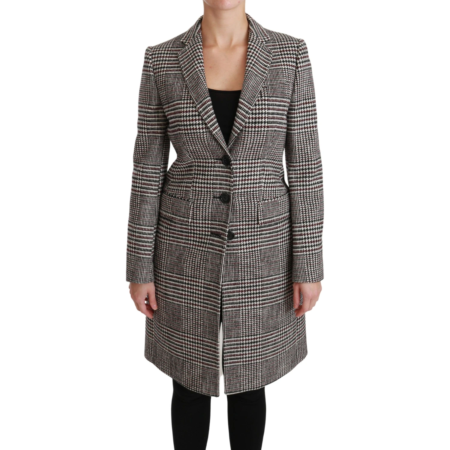 Multicolor Trench Knee Long Jacket Coat