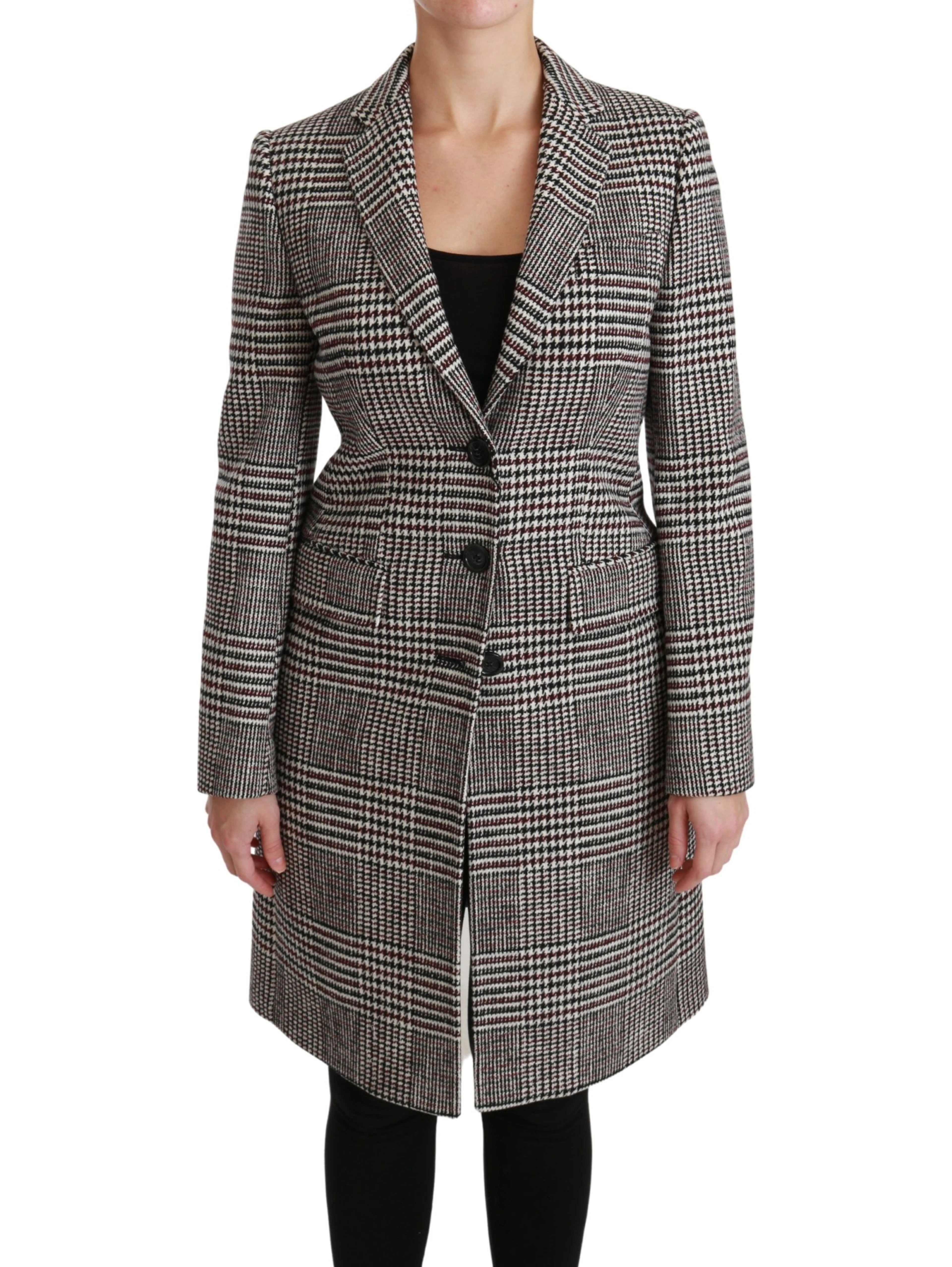 Multicolor Trench Knee Long Jacket Coat