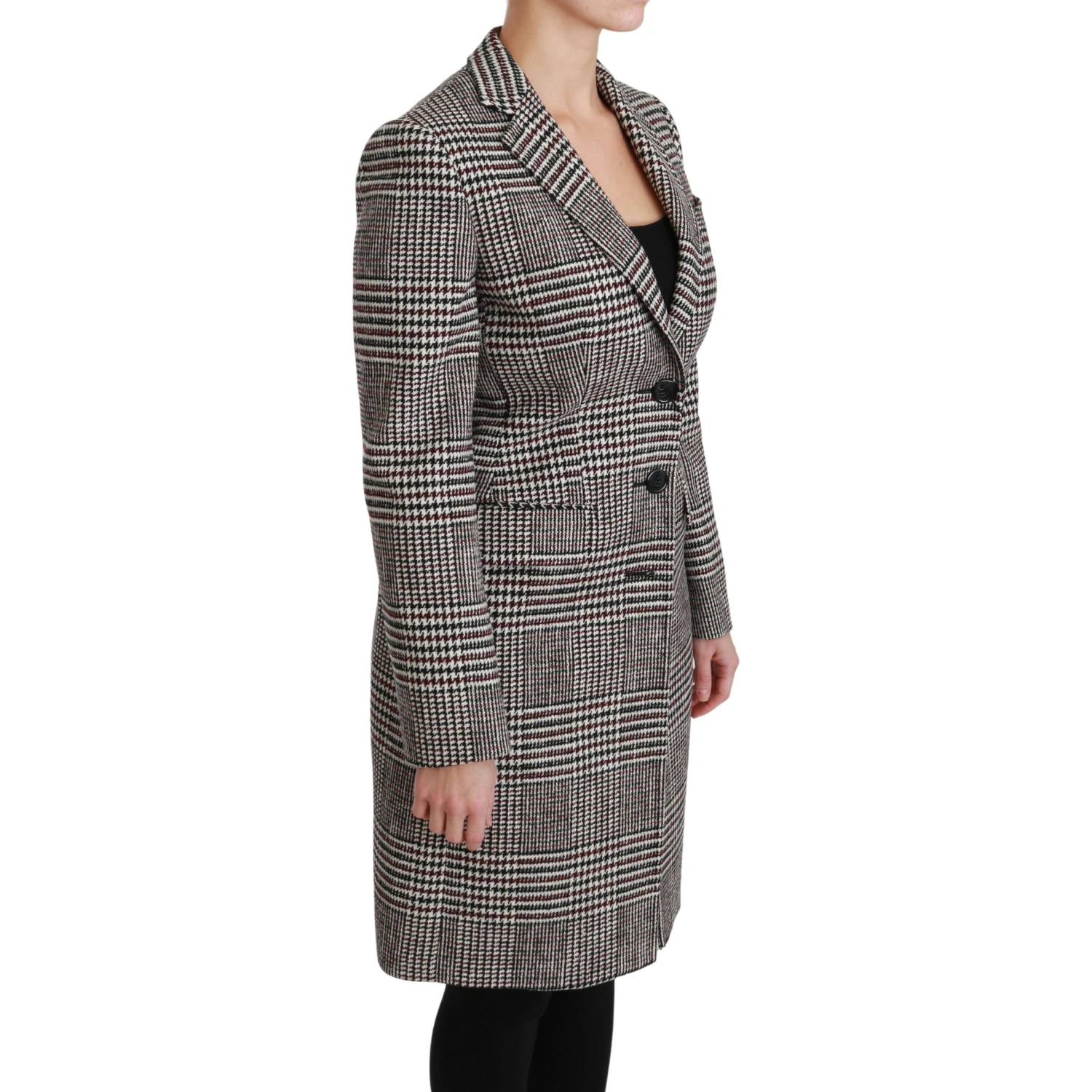 Multicolor Trench Knee Long Jacket Coat