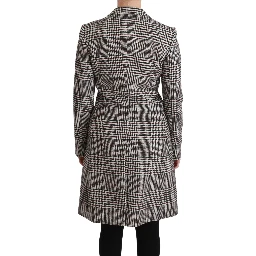 Multicolor Trench Knee Long Jacket Coat