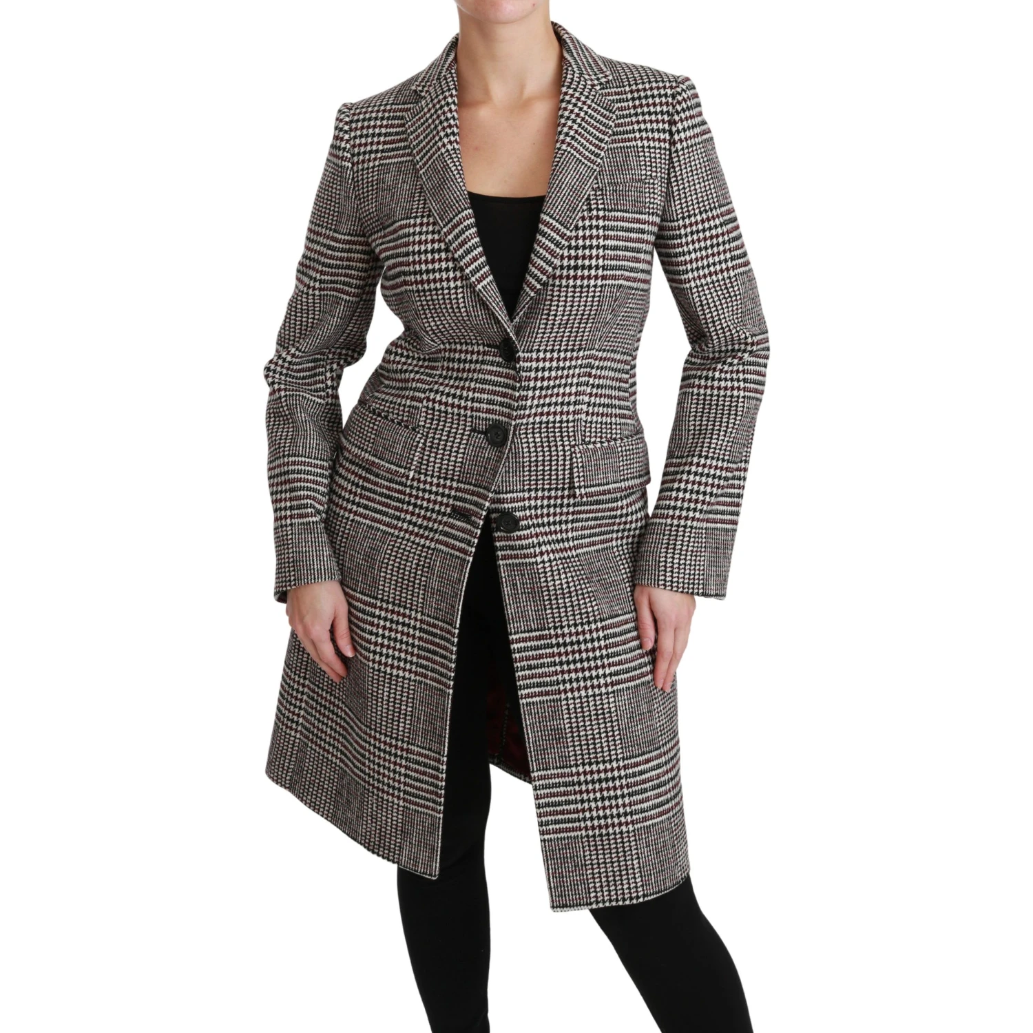 Multicolor Trench Knee Long Jacket Coat