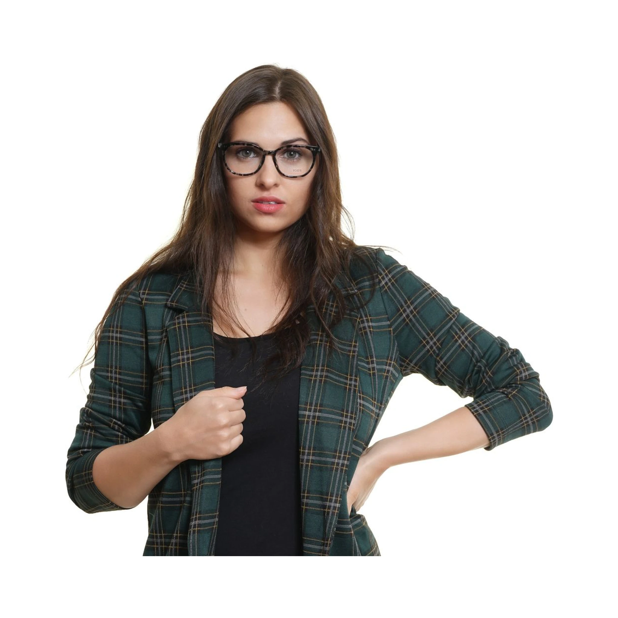 Black Metal & Plastic Glasses (Frames)