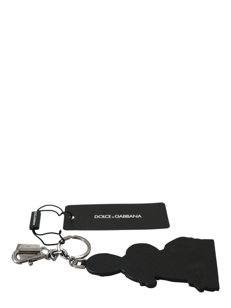 Leather Dominico Stefano #DGFAMILY Logo Badge Keychain alternative