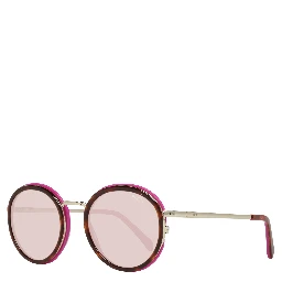 Brown Metal & Plastic Sunglasses