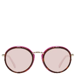 Brown Metal & Plastic Sunglasses