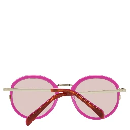 Brown Metal & Plastic Sunglasses