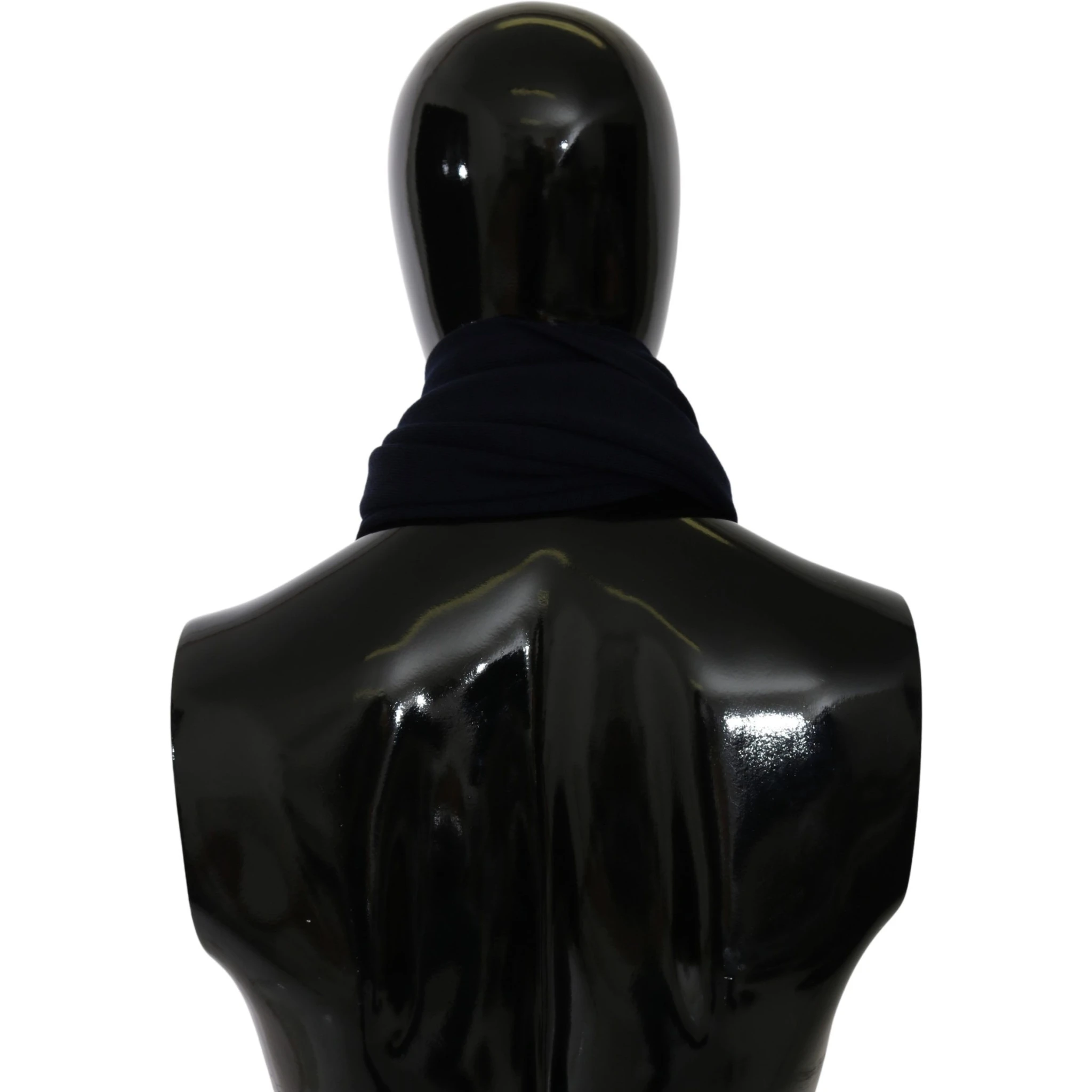 Blue #DGLovesLondon Wrap Shawl Wool Scarf