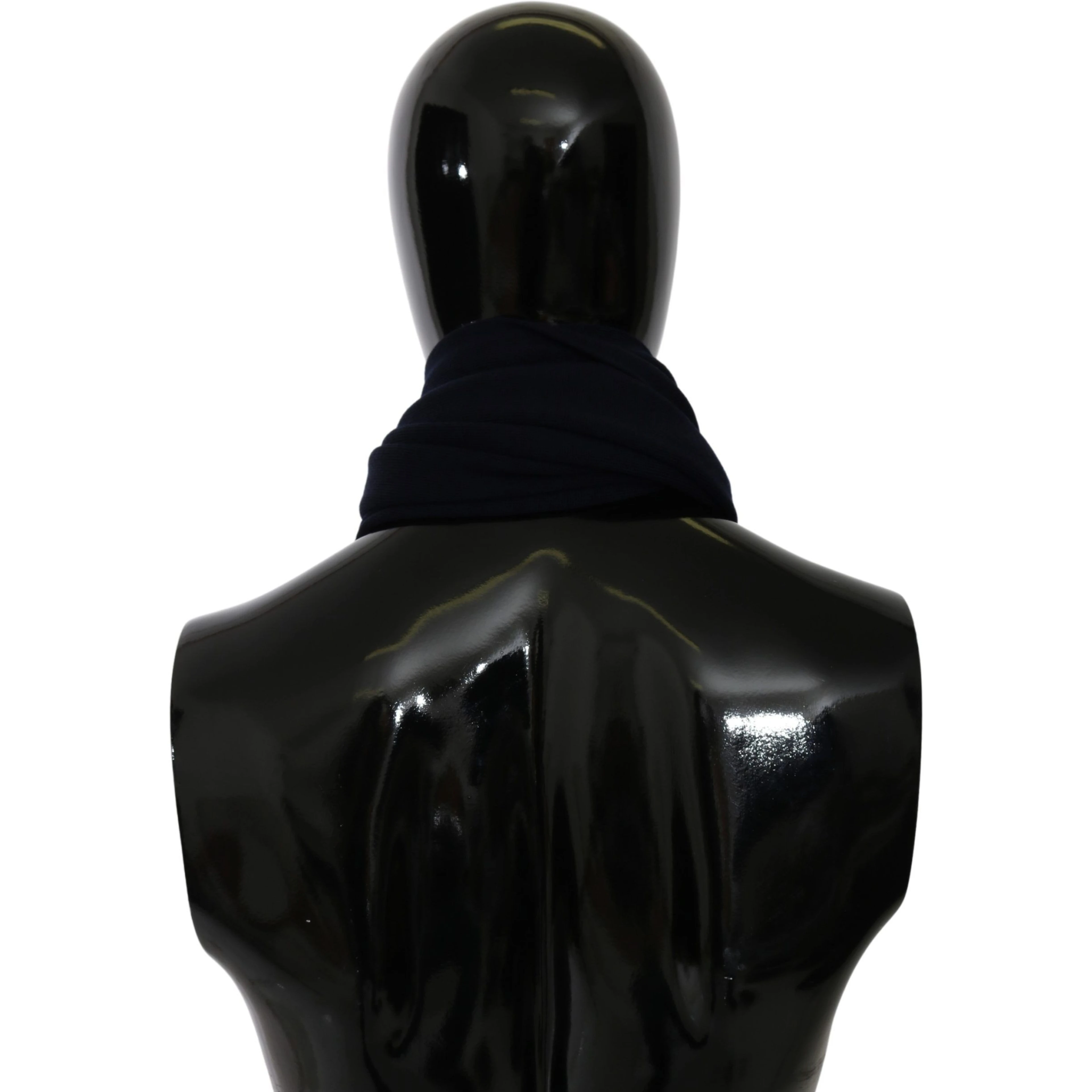 Blue #DGLovesLondon Wrap Shawl Wool Scarf