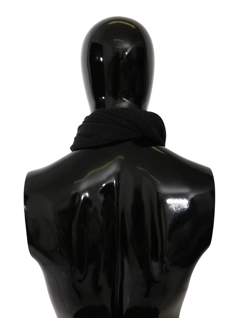 Gray #DGLovesLondon Wrap Shawl Wool Scarf