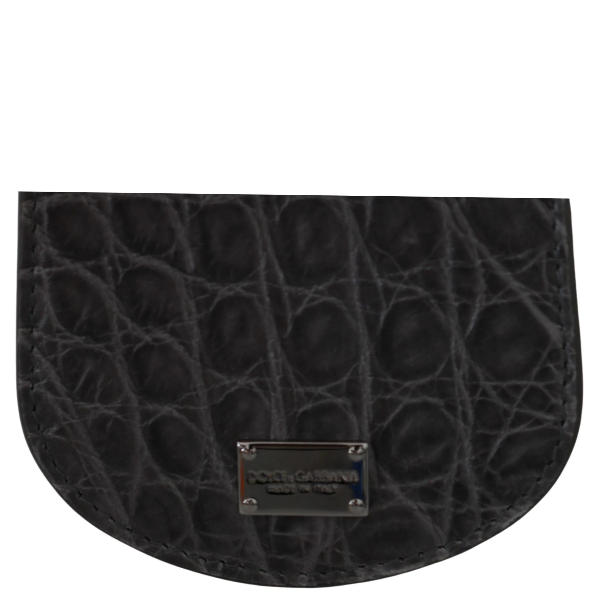 Gray Exotic Skin Condom Case Holder Pocket Wallet