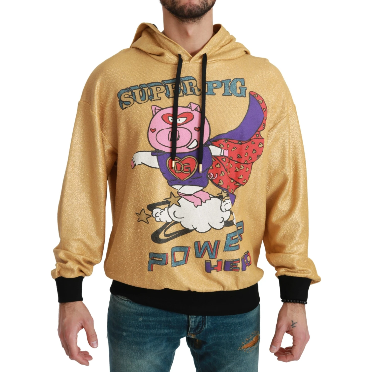Gold Pig of the Year Hooded Sweater