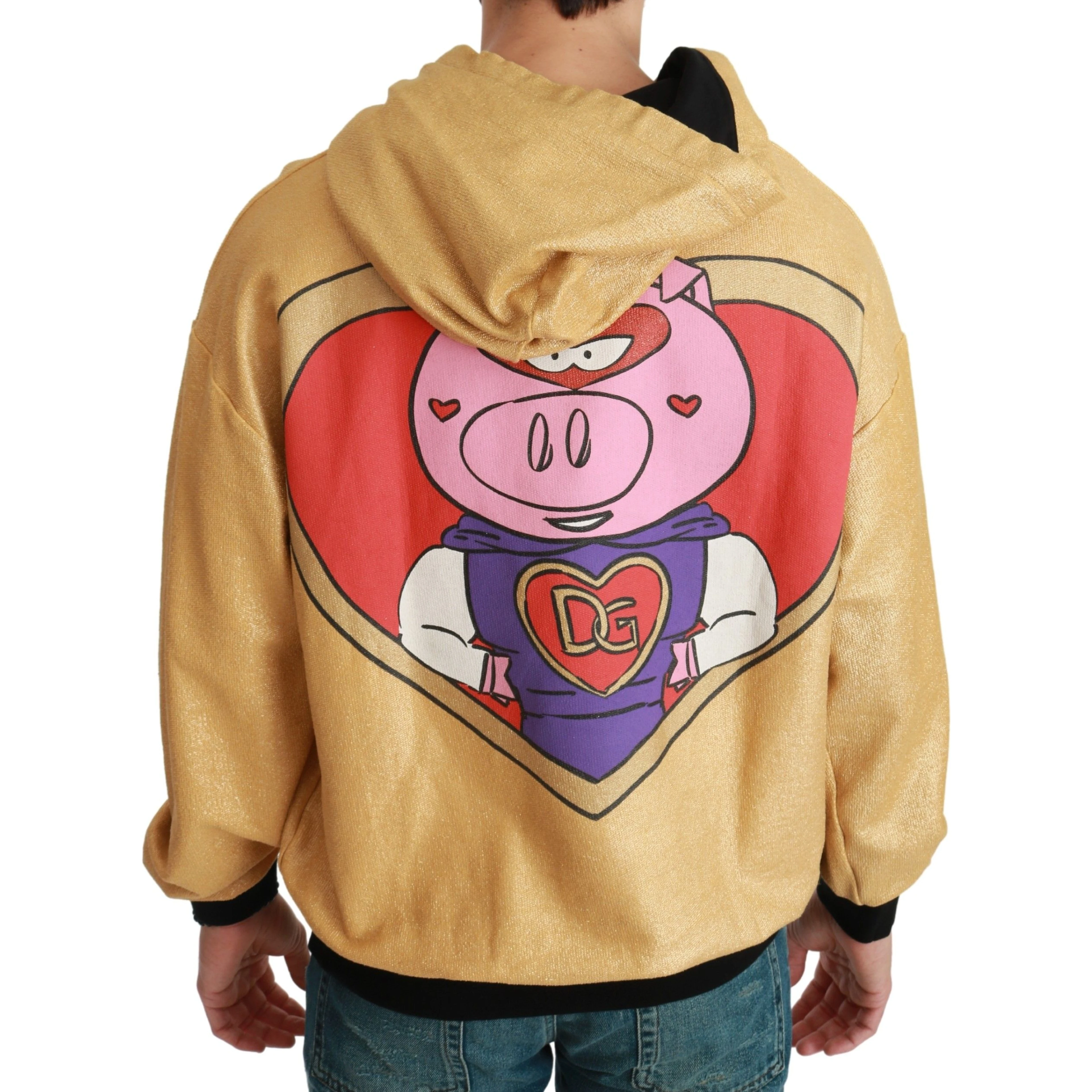 Gold Pig of the Year Hooded Sweater