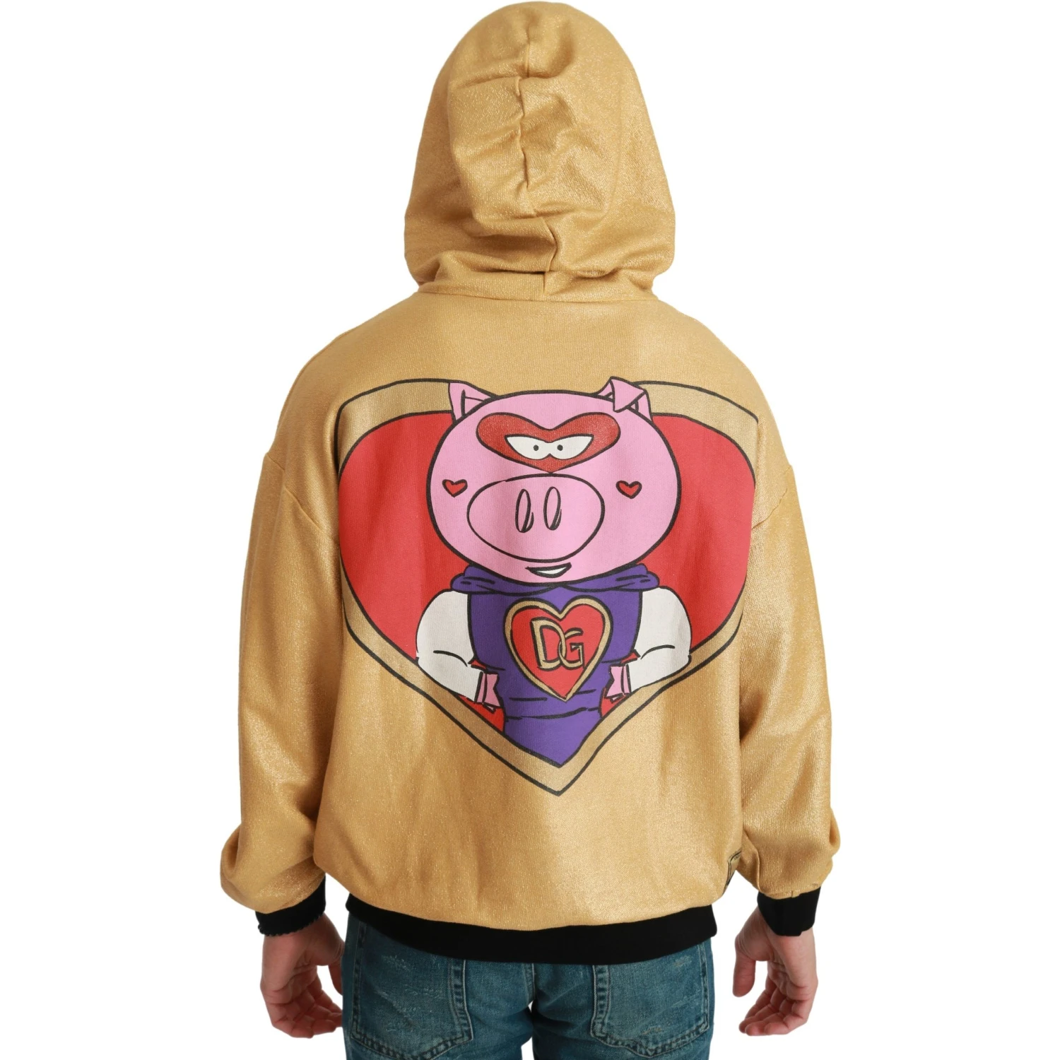 Gold Pig of the Year Hooded Sweater