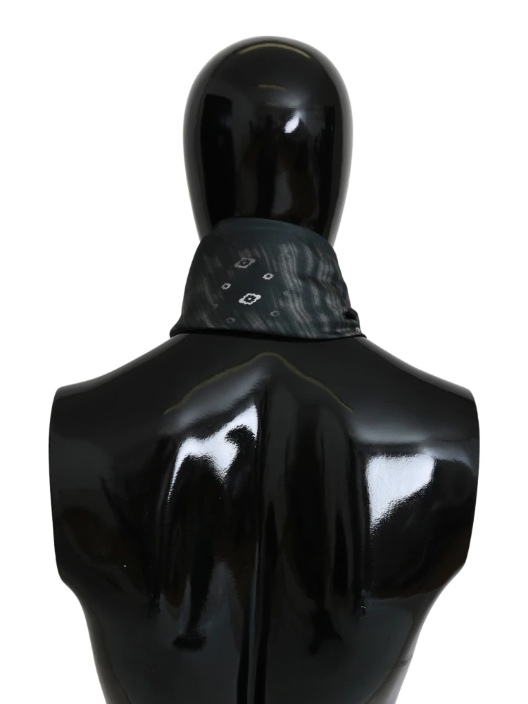 Blue Foulard Silk Women  Scarf alternative