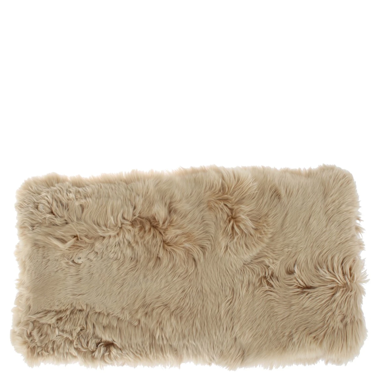 Beige Alpaca Collar Scarf