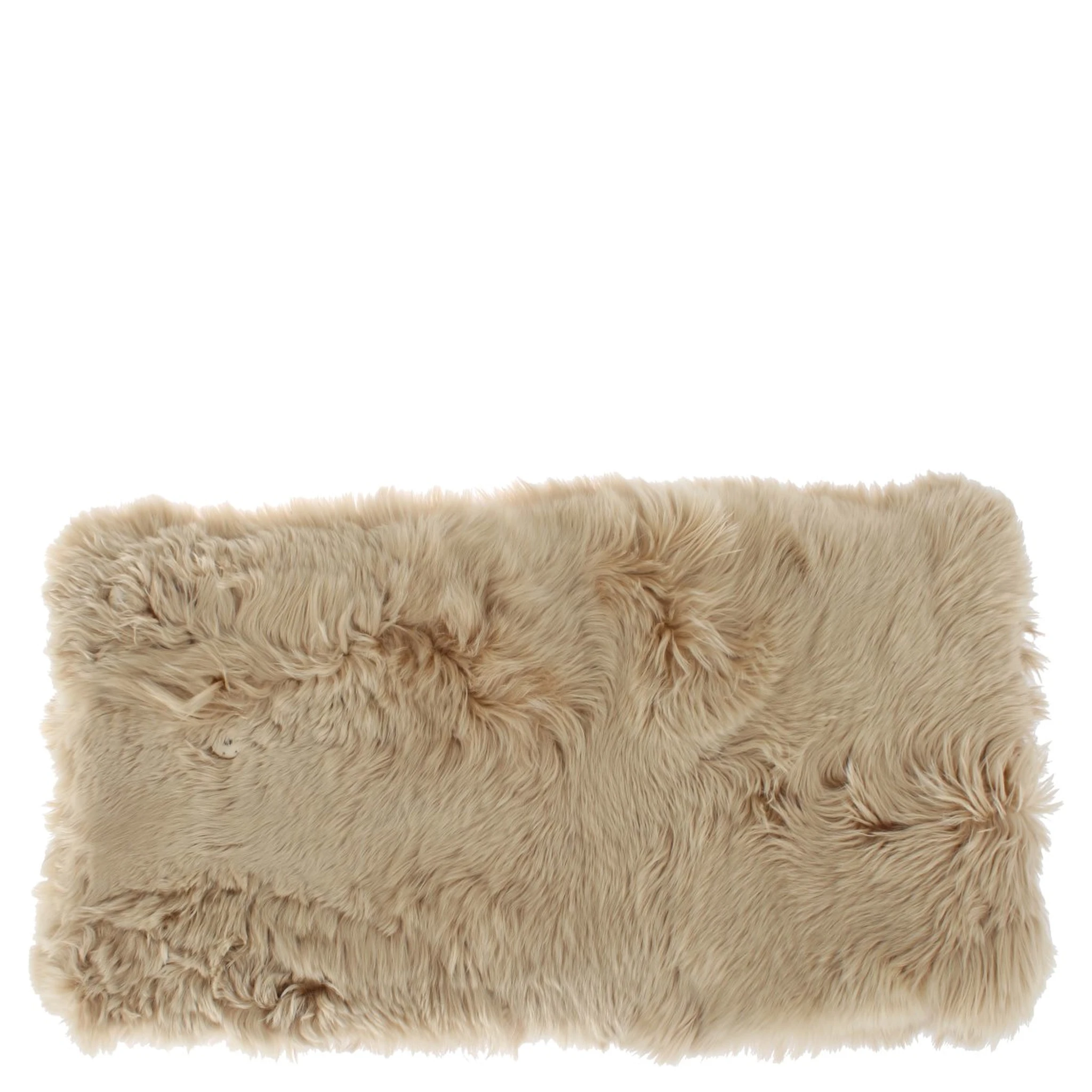 Beige Alpaca Collar Scarf