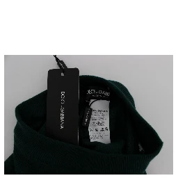 Green Cashmere Stretch Tights Pants