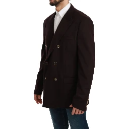 Bordeaux Cashmere Coat TAORMINA Blazer