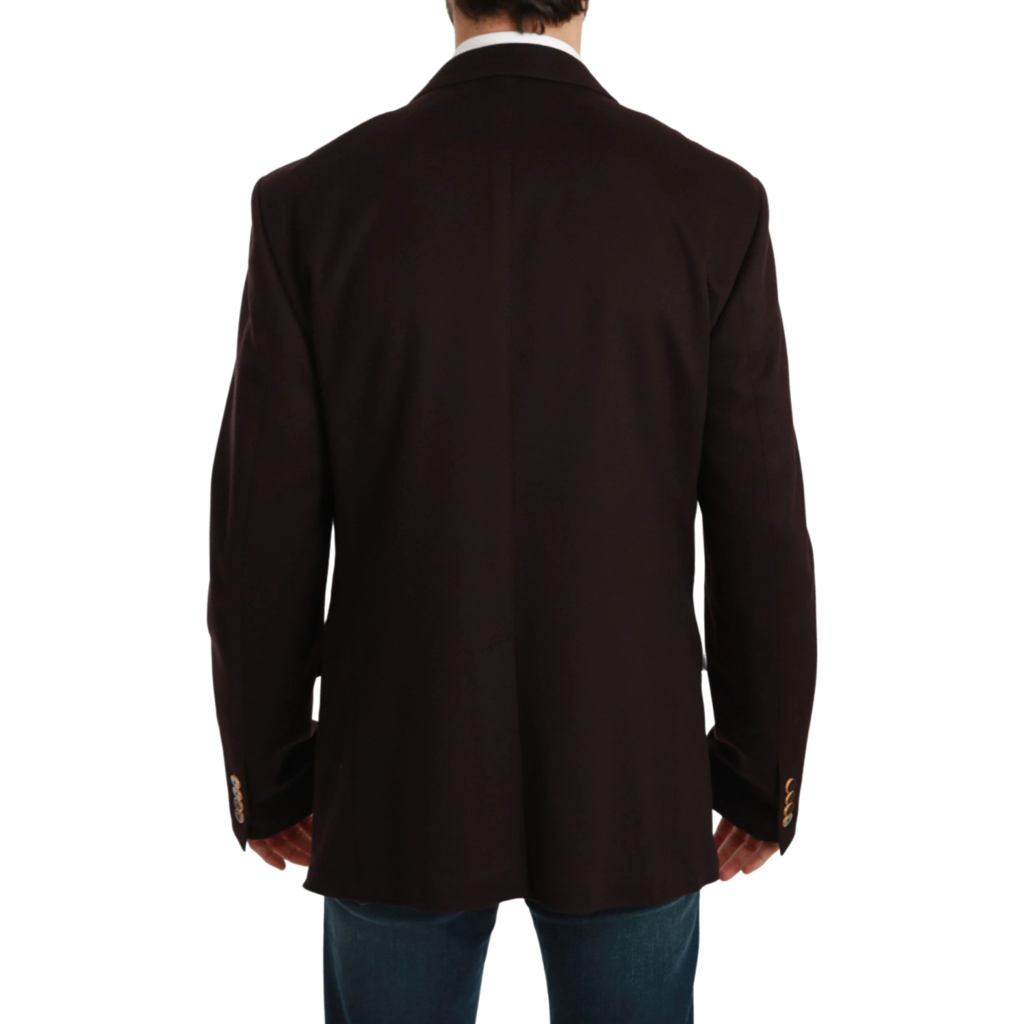 Bordeaux Cashmere Coat TAORMINA Blazer