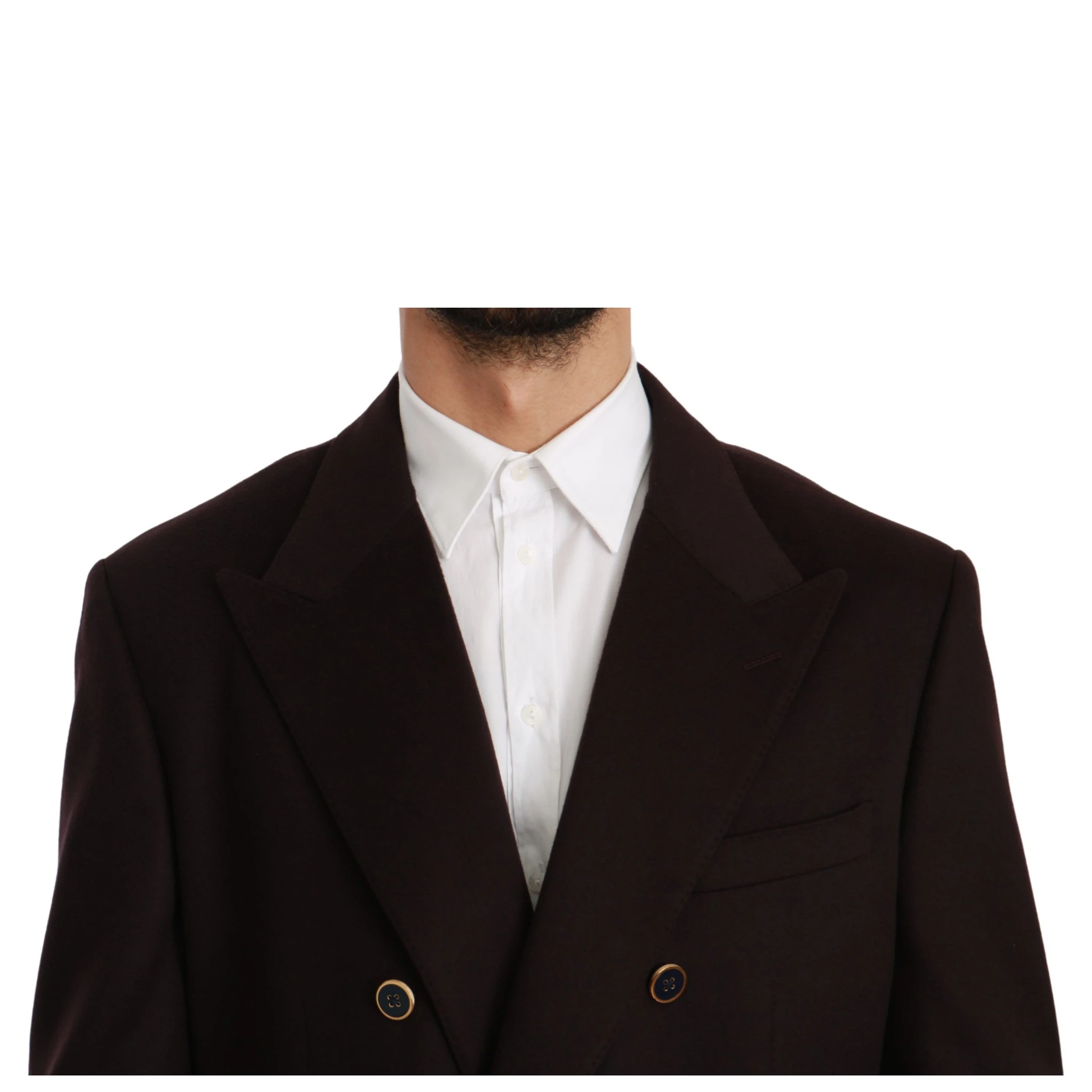Bordeaux Cashmere Coat TAORMINA Blazer