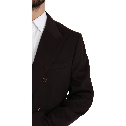 Bordeaux Cashmere Coat TAORMINA Blazer