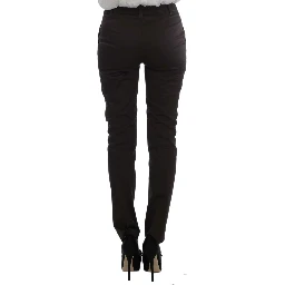 Brown Stretch Two Button Suit