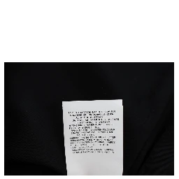 Black Blue Cotton Stretch Straight Skirt