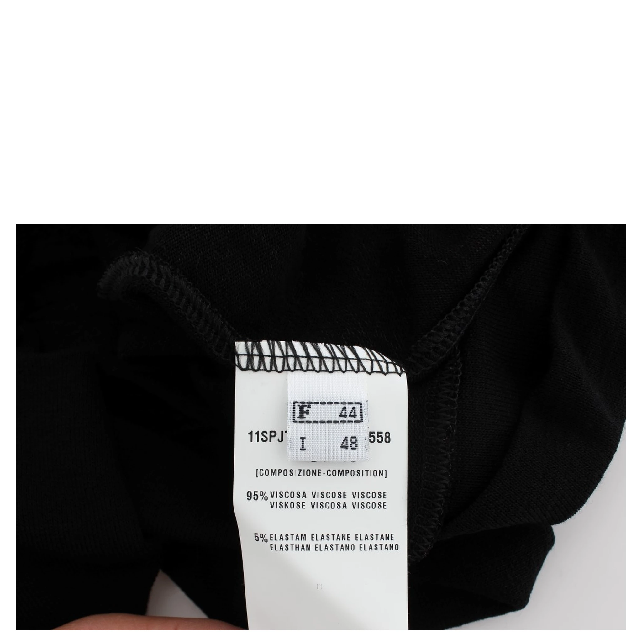 Black Stretch Sleeveless Blouse