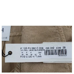 Beige Cotton Sleeveless Shirt