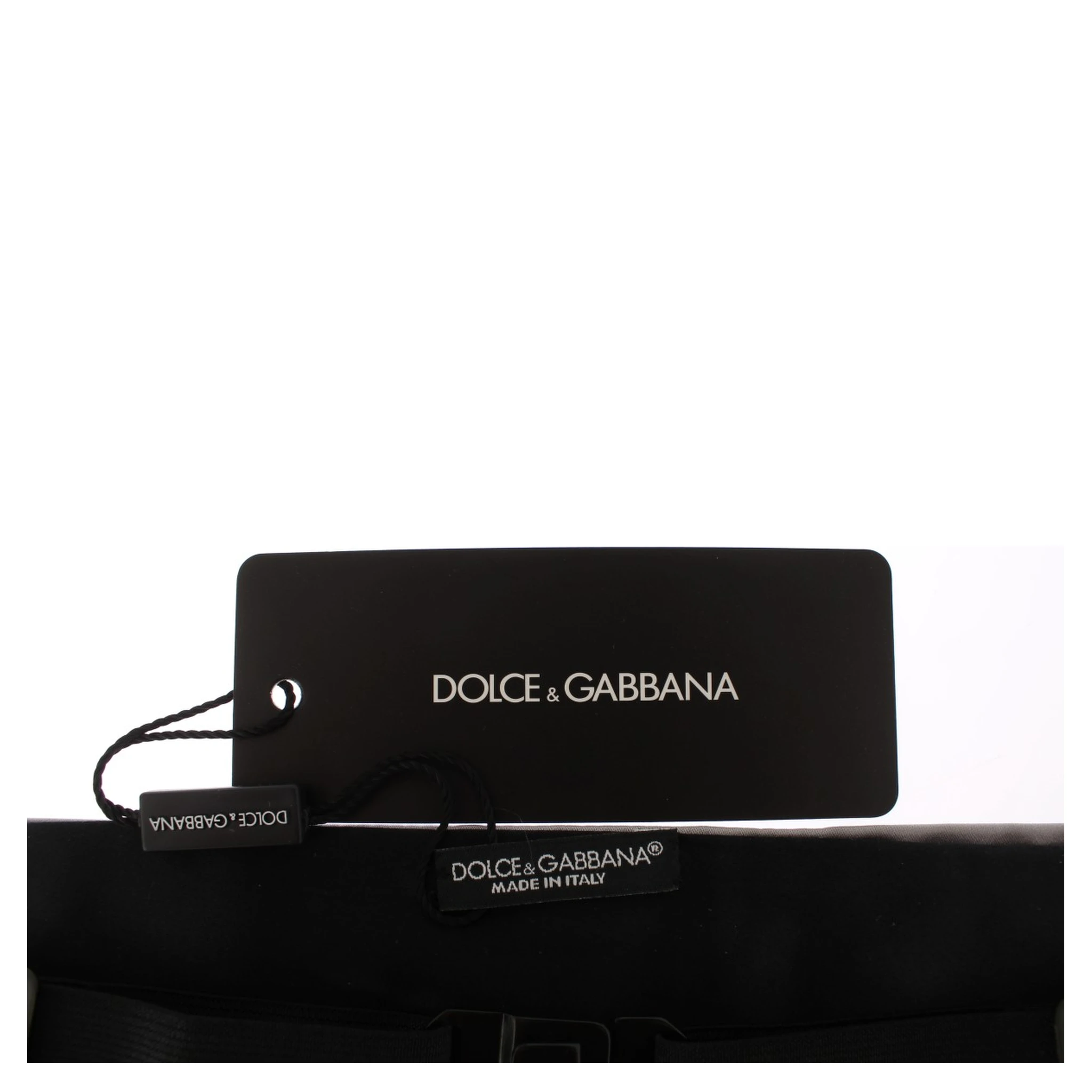 Silver Wide Belt Silk Cummerbund