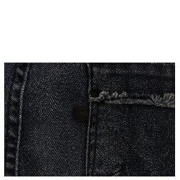 Blue Cotton Blend Slim Fit Jeans