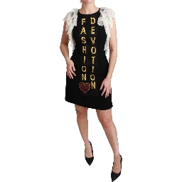 Black Fashion Devotion Sheath Mini Dress