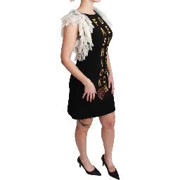 Black Fashion Devotion Sheath Mini Dress