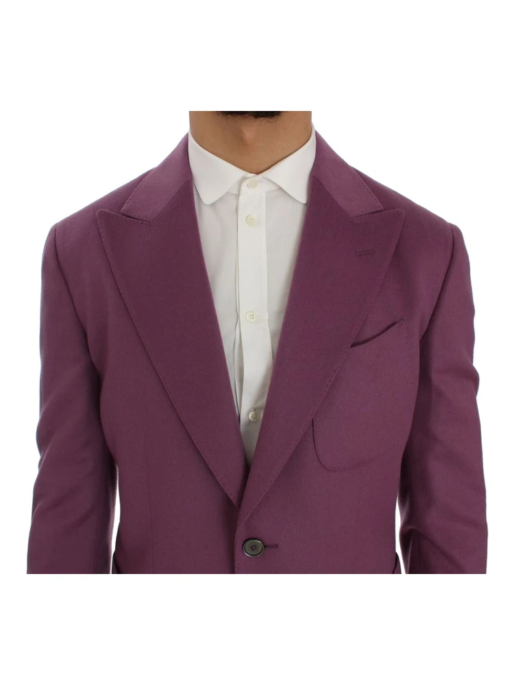 Purple Cashmere Slim Fit Blazer Jacket alternative