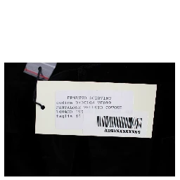 Black Velvet Cotton Straight Legs Pants