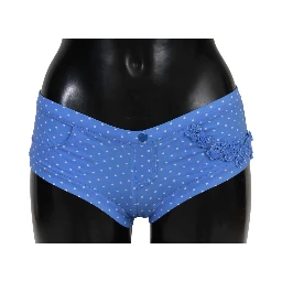 Blue Shorts Beachwear Bikini Bottoms Swimsuit