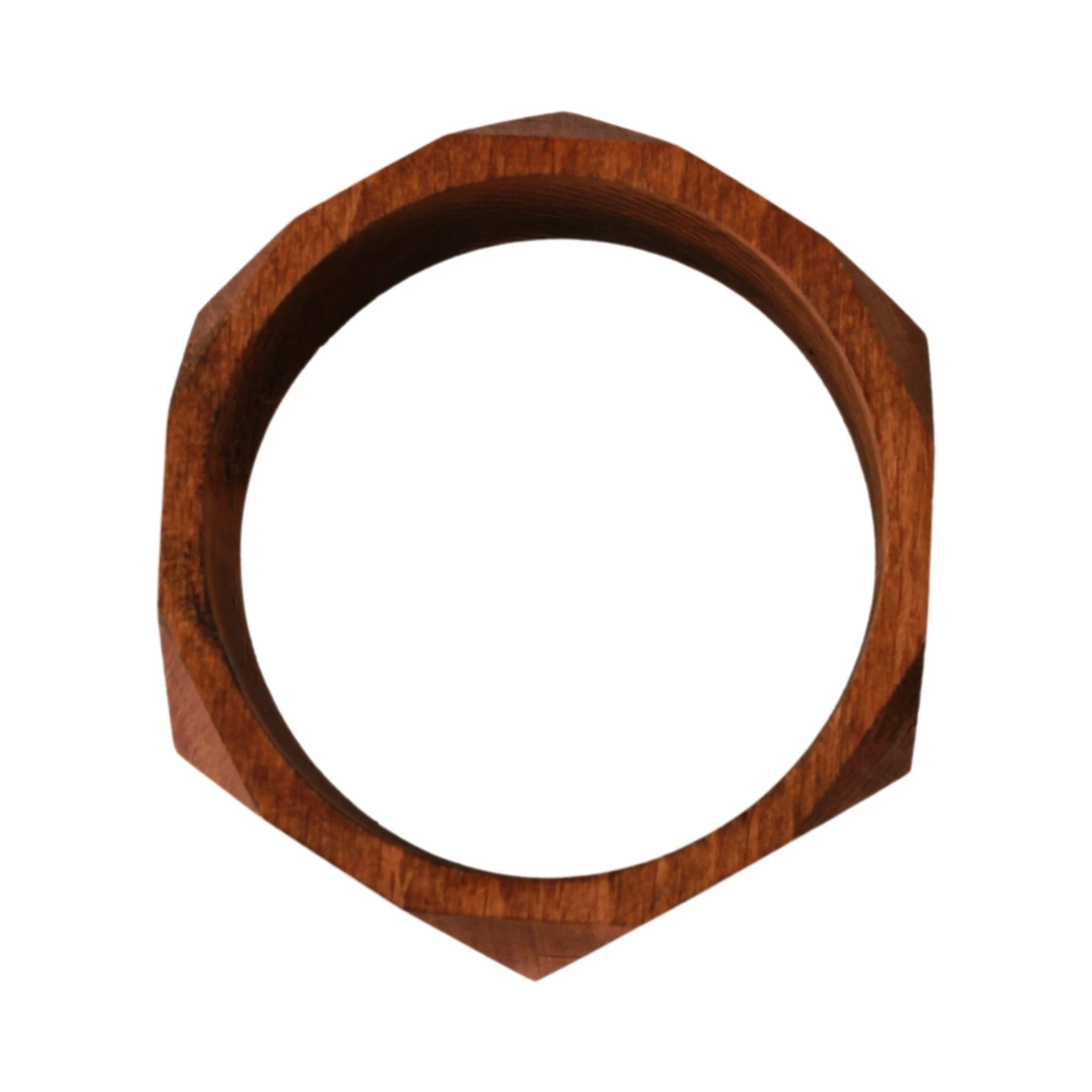 Brown Wooden Branded Bracelet
