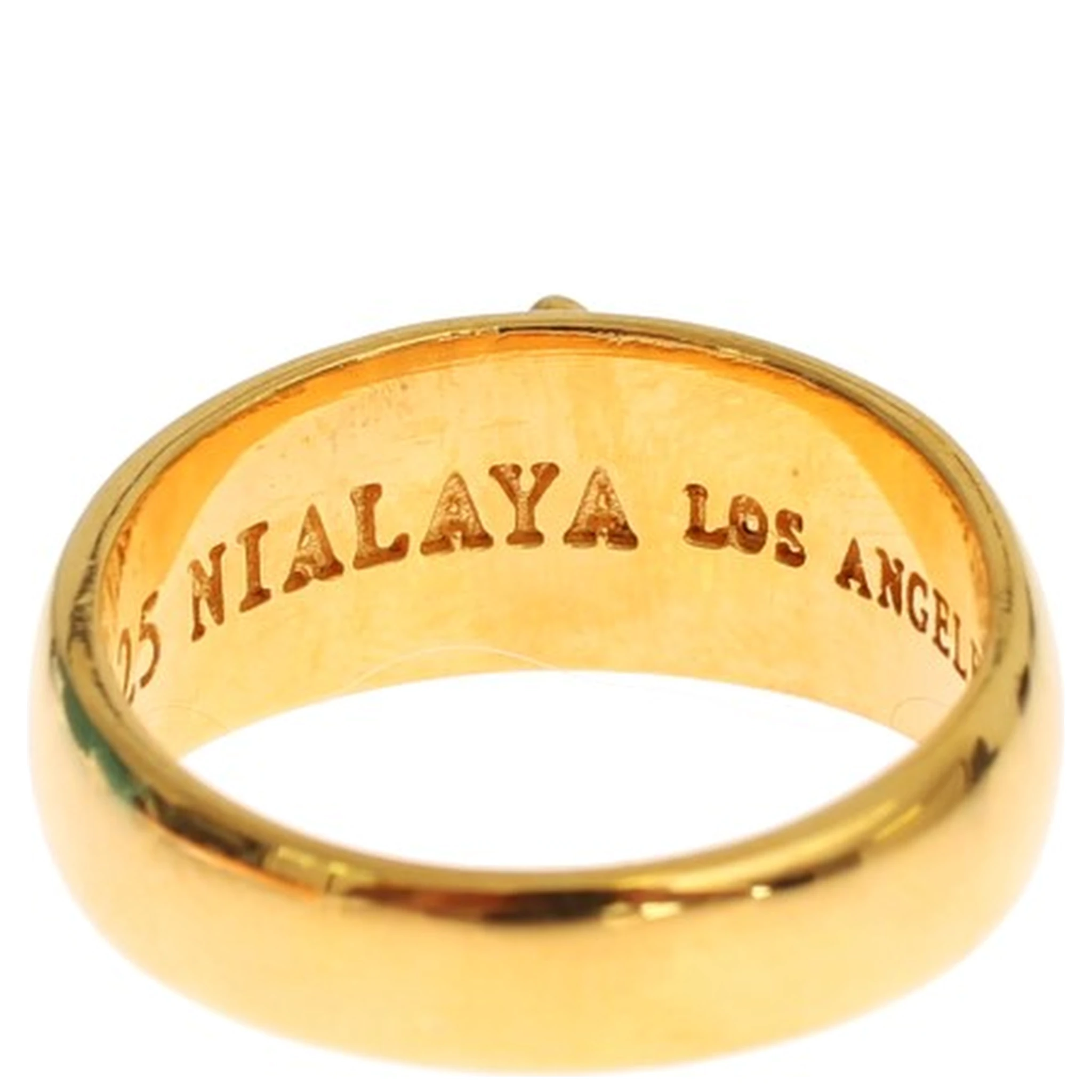 Gold Plated 925 Silver Ring