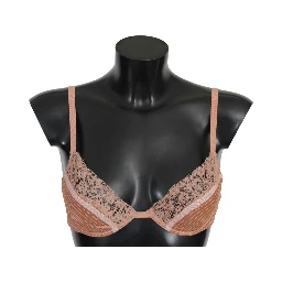 Nude Lace Push Up Silk Underwear