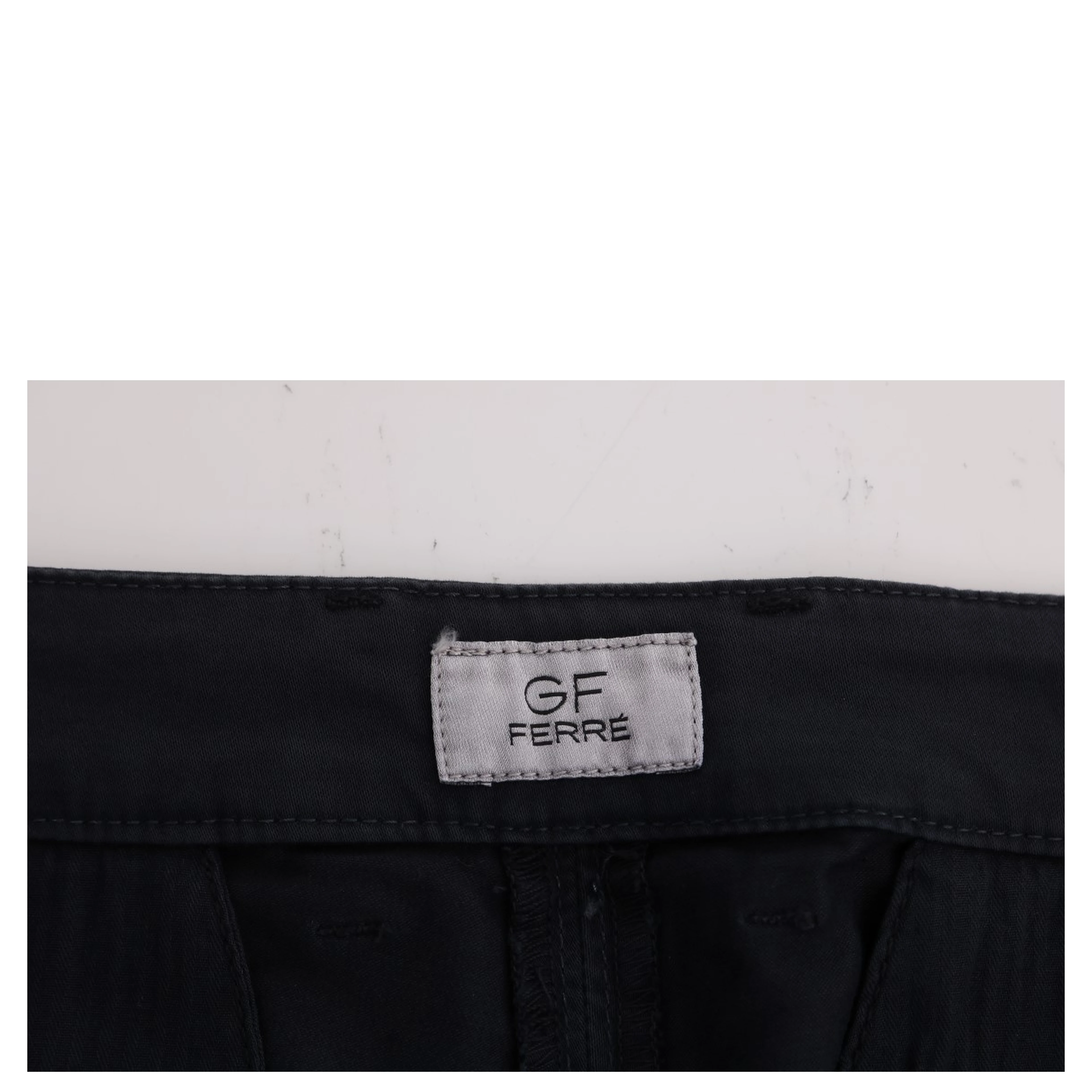 Blue Cotton Stretch Chinos Pants
