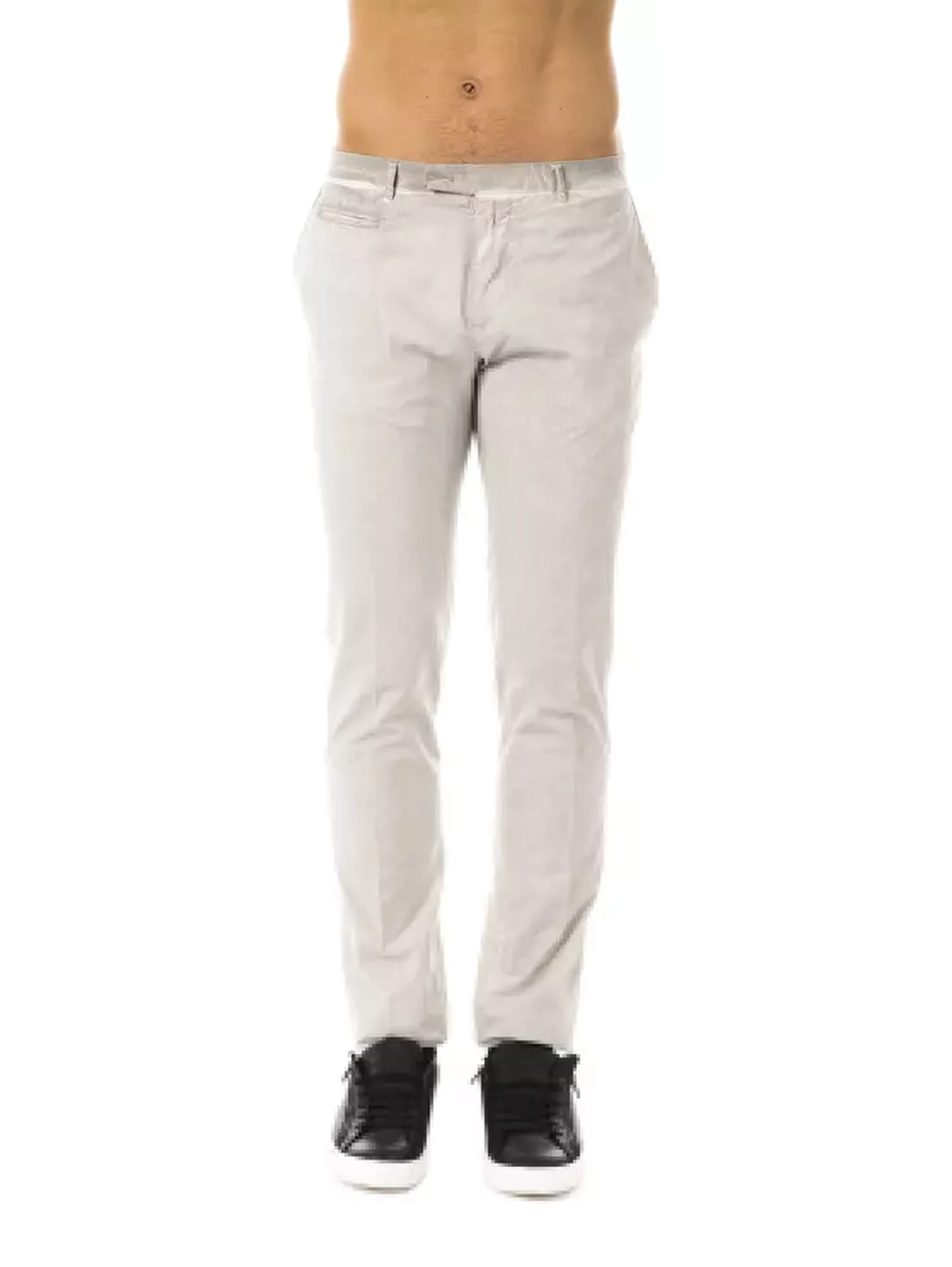 Gray Cotton Pant