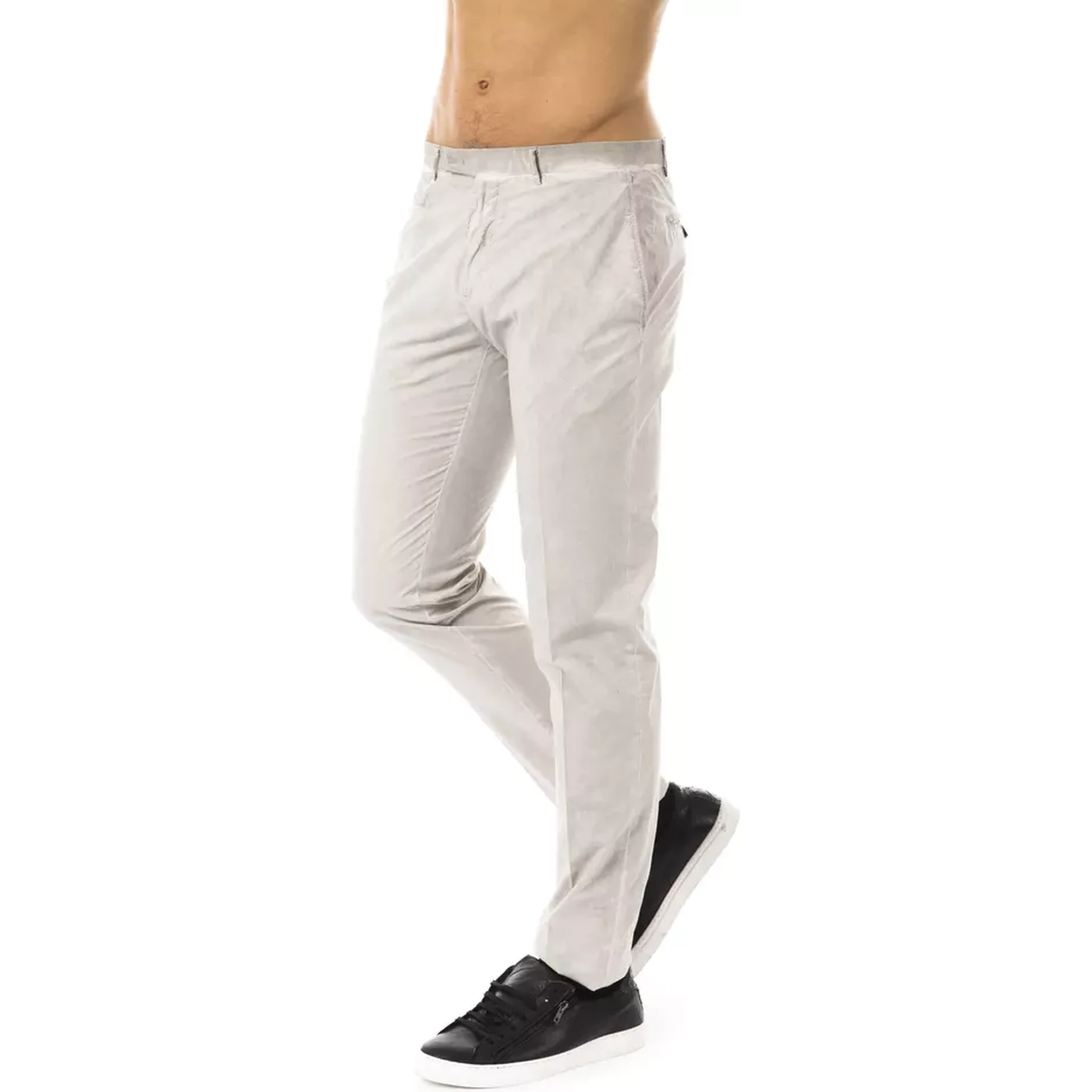 Gray Cotton Pant