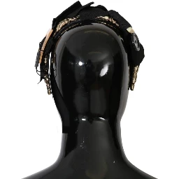 Clear Crystal Brown Hair Headband