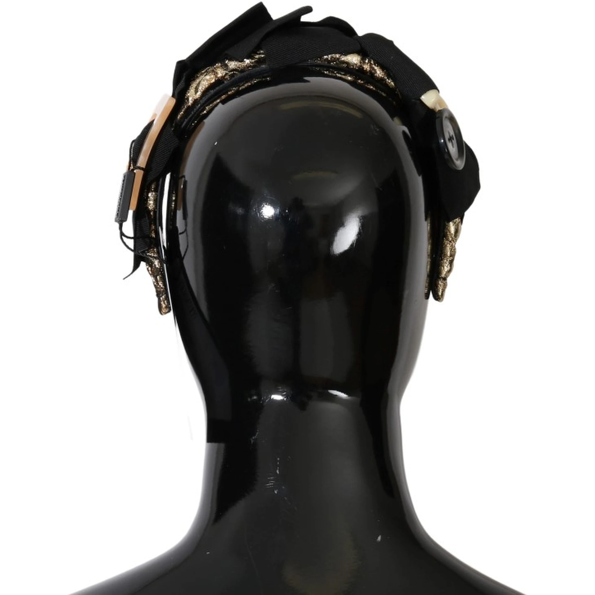 Clear Crystal Brown Hair Headband