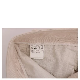 White Slim Fit Casual Jeans