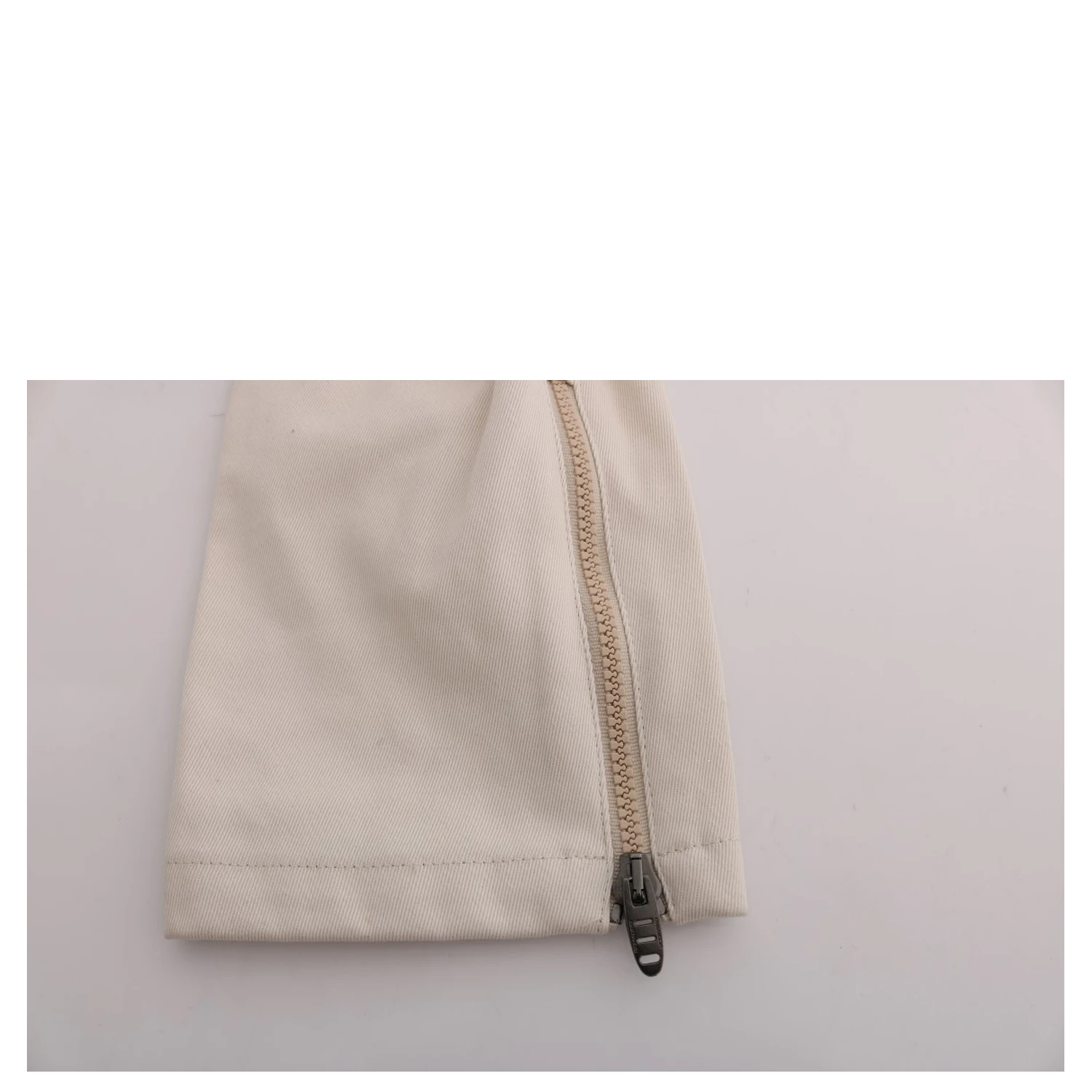 White Slim Fit Casual Jeans